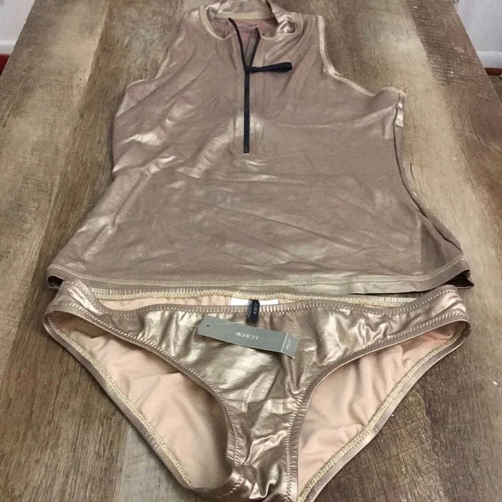 NWT! J Crew Rashguard and Bottoms Set
